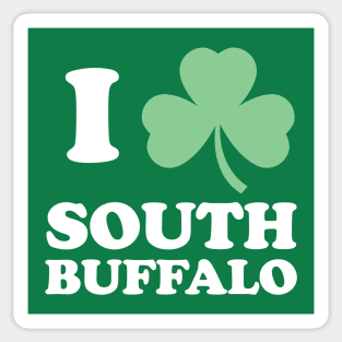 I Shamrock South Buffalo Sticker